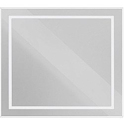 Зеркало BelBagno Kraft SPC-KRAFT-900-800-SENS-AL сатин в ванную от интернет-магазине сантехники Sanbest