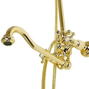 Душевая система Migliore PRESTIGE 32783 золото купить в интернет-магазине сантехники Sanbest