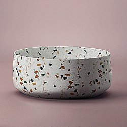 Раковина накладная Artceram Cognac 42 COL001 89 00 Light Terrazzo купить в интернет-магазине Sanbest