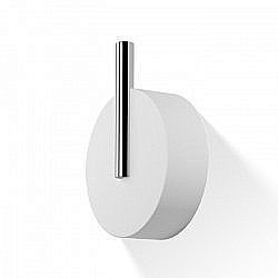 Крючок Decor Walther Stone WHG белый, хром купить в интернет-магазине сантехники Sanbest