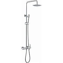 Душевая система Boheme Uno 468-CR хром купить в интернет-магазине сантехники Sanbest