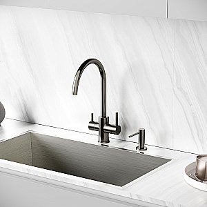 Смеситель для кухни Sancos Taper SC4012GG вороненая сталь купить в интернет-магазине сантехники Sanbest