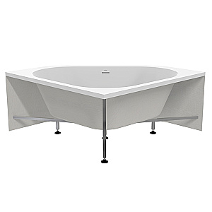 Ванна Abber 150х150 AB9507-1.5 белая купить в интернет-магазине Sanbest
