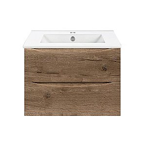 Тумба с раковиной Vincea Mia 700 V.Oak для ванной в интернет-магазине Sanbest