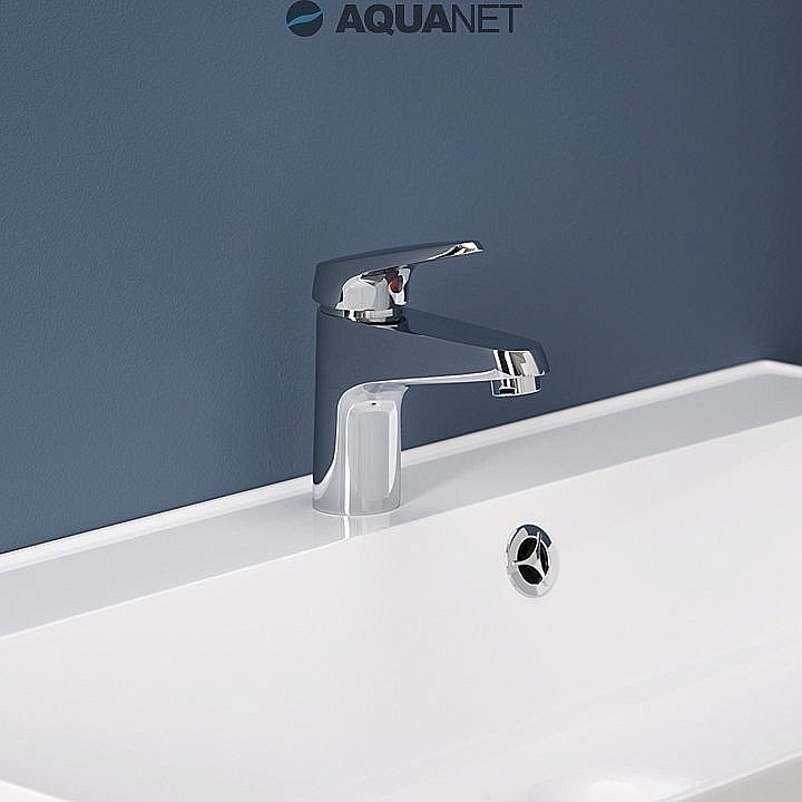 Смеситель для раковины Aquanet Round Handle SD90703 купить в интернет-магазине сантехники Sanbest
