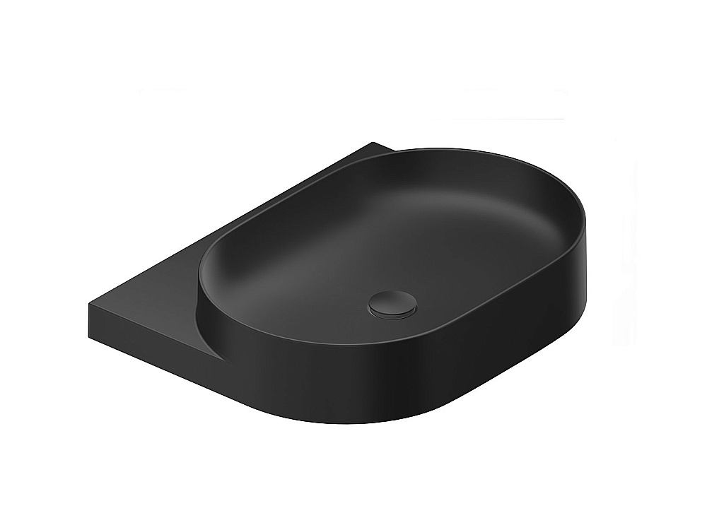 Раковина Ravak Yard 600 XJX0D060000 черный матовый купить в интернет-магазине Sanbest