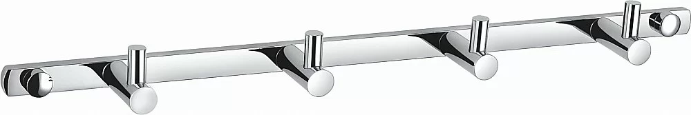 Крючок WONZON & WOGHAND WW-9380-4 хром купить в интернет-магазине сантехники Sanbest