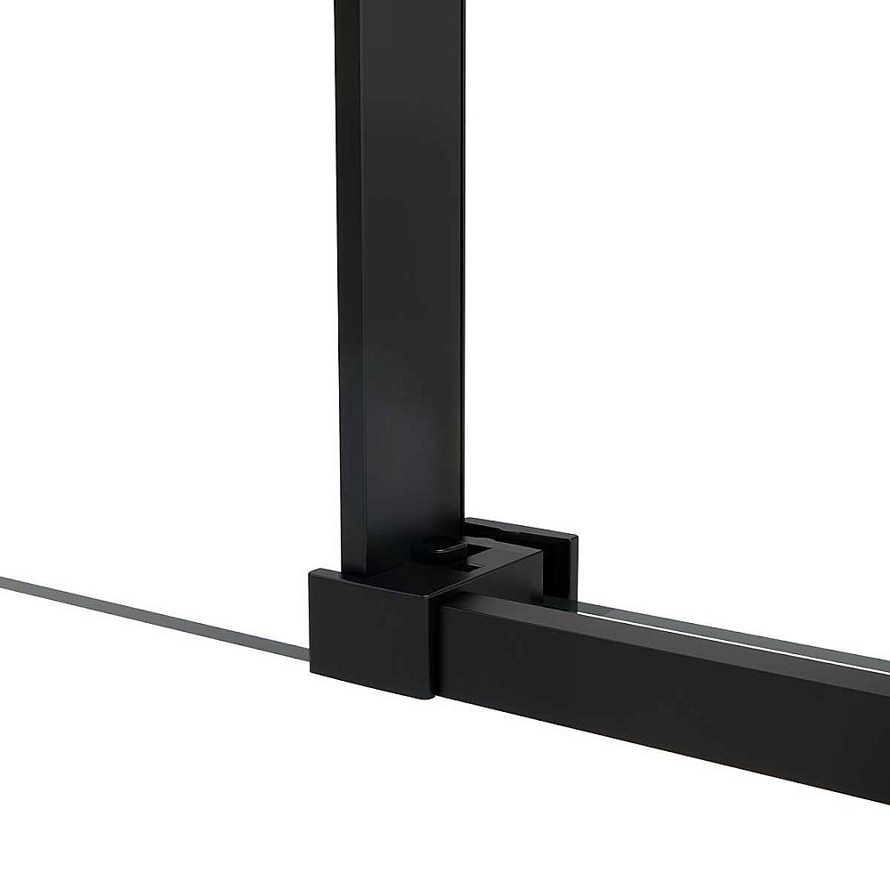 Душевой уголок Vincea SLIM SOFT VSR-1SS8012CLB 120x80 стекло прозрачное/профиль черный купить в интернет-магазине Sanbest