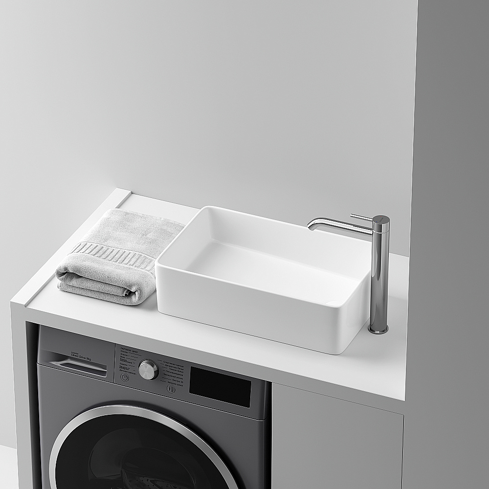 Раковина Ceramica Nova Element 48 CN5050 белая купить в интернет-магазине Sanbest