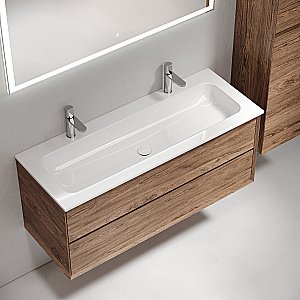 Тумба с раковиной Sancos Marmi 2.0 MR2.0120ECH дуб чарльстон для ванной в интернет-магазине Sanbest