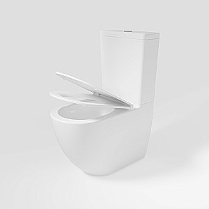 Унитаз-компакт Vincea Globo VT2-14T белый, с крышкой микролифт, с бачком, безободковый, слив-торнадо купить в интернет-магазине Sanbest