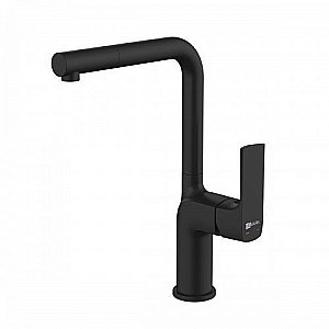 Смеситель для кухни Lemark Ursus LM7205BL Черный купить в интернет-магазине сантехники Sanbest