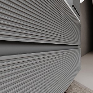 Тумба с раковиной Sancos Folk 80 FL80ES Ergraut soft для ванной в интернет-магазине Sanbest