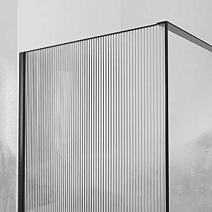 Душевое ограждение RGW Walk In WA-08B 120 06100812-154 стекло ребристое/профиль хром купить в интернет-магазине Sanbest