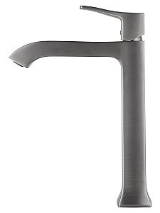 Смеситель для раковины высокий WONZON & WOGHAND FLEX, Темный графит (WW-88019072-BGM) купить в интернет-магазине сантехники Sanbest