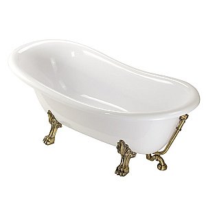 Ванна Veragio Gialetta на лапах Leone Standart 170х80 бронза купить в интернет-магазине Sanbest