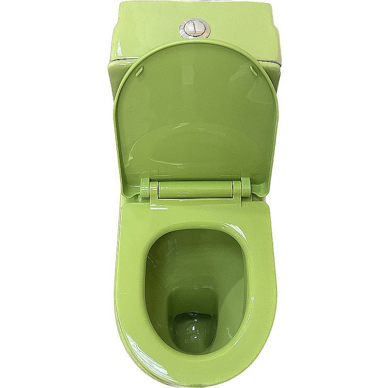 Унитаз-моноблок Laguraty 101G зеленый, с крышкой микролифт (детский) купить в интернет-магазине Sanbest