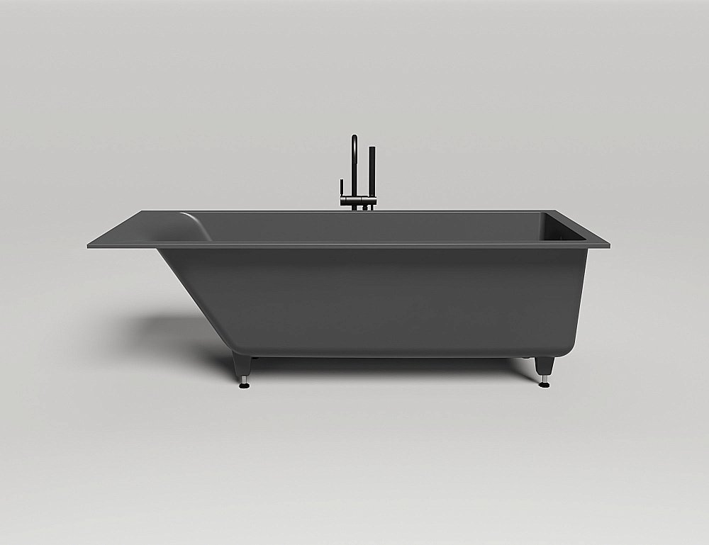 Ванна Salini Cascata S-Stone 104223MF 180x80 RAL матовая купить в интернет-магазине Sanbest