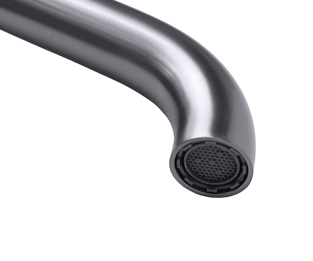 Смеситель для раковины Bronze de Luxe OMG! 9009GM графит матовый купить в интернет-магазине сантехники Sanbest