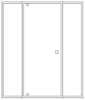 Душевая дверь Jacob Delafon SERENITY 170 купить в интернет-магазине Sanbest