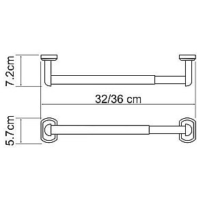 Держатель бумажных полотенец WasserKRAFT Oder 3091 купить в интернет-магазине сантехники Sanbest