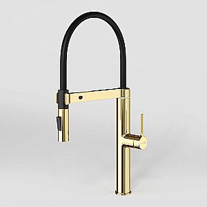 Смеситель для кухни WasserKraft A8877 сенсорный, золото купить в интернет-магазине сантехники Sanbest