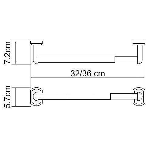 Держатель бумажных полотенец WasserKRAFT Oder 3091 купить в интернет-магазине сантехники Sanbest
