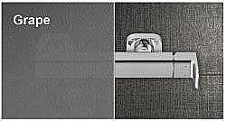 Шторка для ванной Ravak Supernova AVDP3 160х70 сатин+грапе купить в интернет-магазине сантехники Sanbest