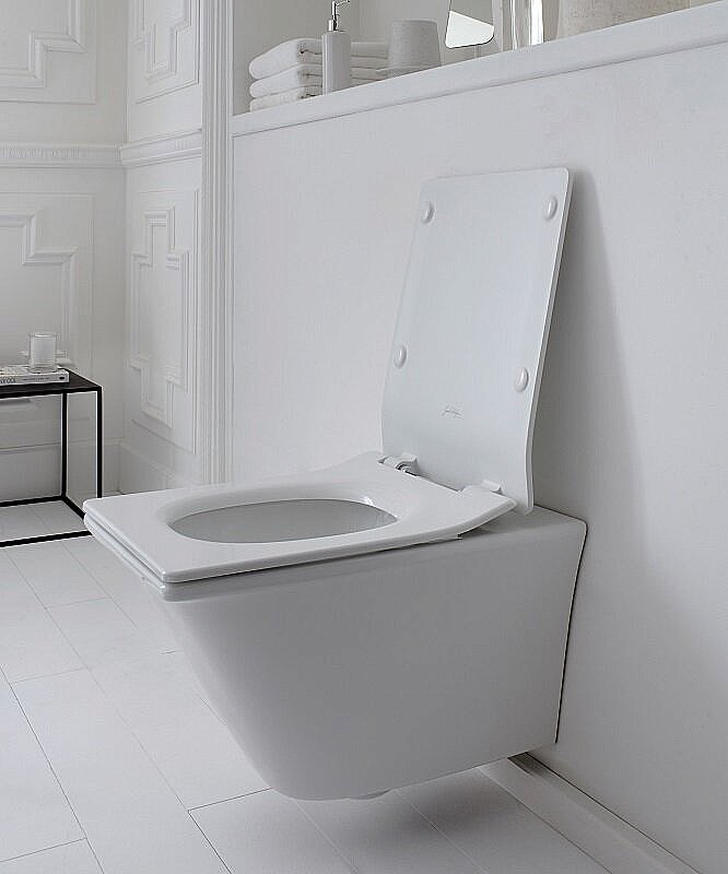 Унитаз подвесной Jacob Delafon GRANDS BOULEVARDS EDW102-00 безободковый, белый купить в интернет-магазине Sanbest