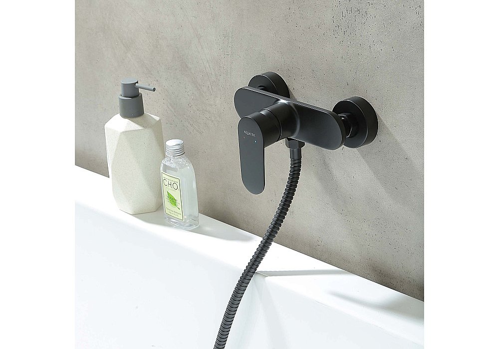 Cмеситель для душа Aquatek Ника AQ1860MB черный матовый купить в интернет-магазине сантехники Sanbest