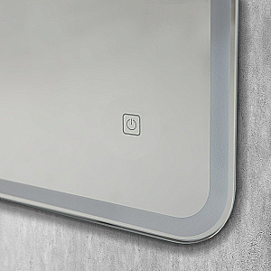 Зеркало ART&MAX Parma 120 AM-Par-1200-800-DS-F в ванную от интернет-магазине сантехники Sanbest