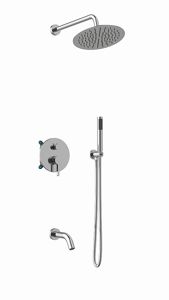 Душевая система Vincea Villa VSFW-1VL3CH хром купить в интернет-магазине сантехники Sanbest