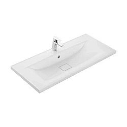 Раковина Акватон Айрис 100 1A73273KAG010 белая купить в интернет-магазине Sanbest