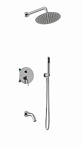 Душевая система Vincea Villa VSFW-1VL3CH хром купить в интернет-магазине сантехники Sanbest