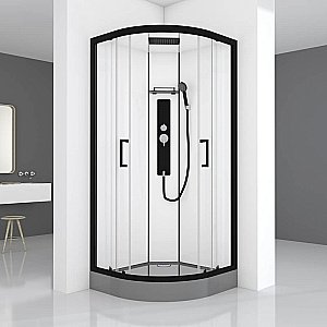 Душевая кабина Black&White Galaxy G8001 90x90 купить в интернет-магазине Sanbest