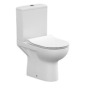 Унитаз Cersanit Street Fusion Clean On 010/011 с бачком, безободковый купить в интернет-магазине Sanbest