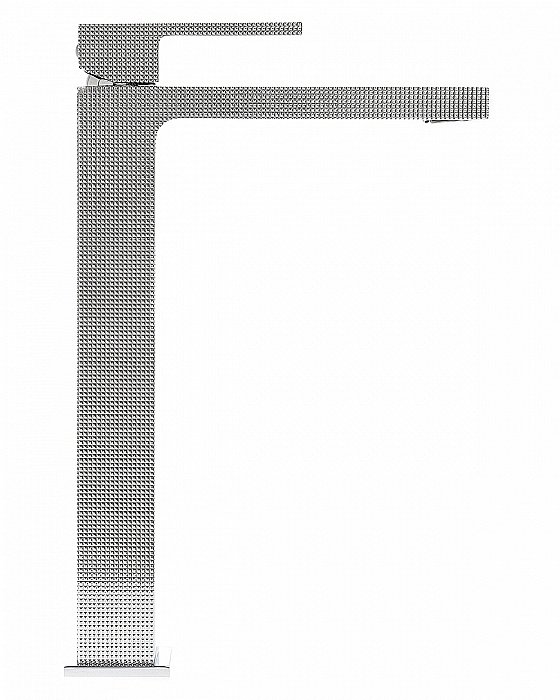 Смеситель для раковины Agger Great A2812111 с декором купить в интернет-магазине сантехники Sanbest