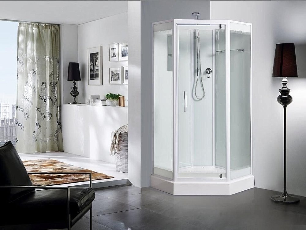 Душевая кабина River Penta 90 без крыши купить в интернет-магазине Sanbest