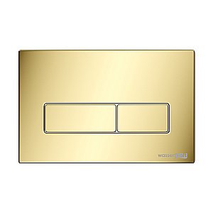 Инсталляция для унитаза WasserKraft Abens 20TLT.010.ME.WH.PG03  черная панель/кнопка золото глянец купить в интернет-магазине сантехники Sanbest