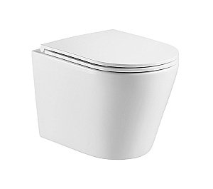 Унитаз с инсталляцией WeltWasser AMBERG 350 ST + SALZBACH 043 GL-WT + AMBERG RD-MT CR купить в интернет-магазине Sanbest