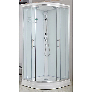 Душевая кабина Timo Imwei 90х90 XDL-09H стекло прозрачное/профиль серебро купить в интернет-магазине Sanbest