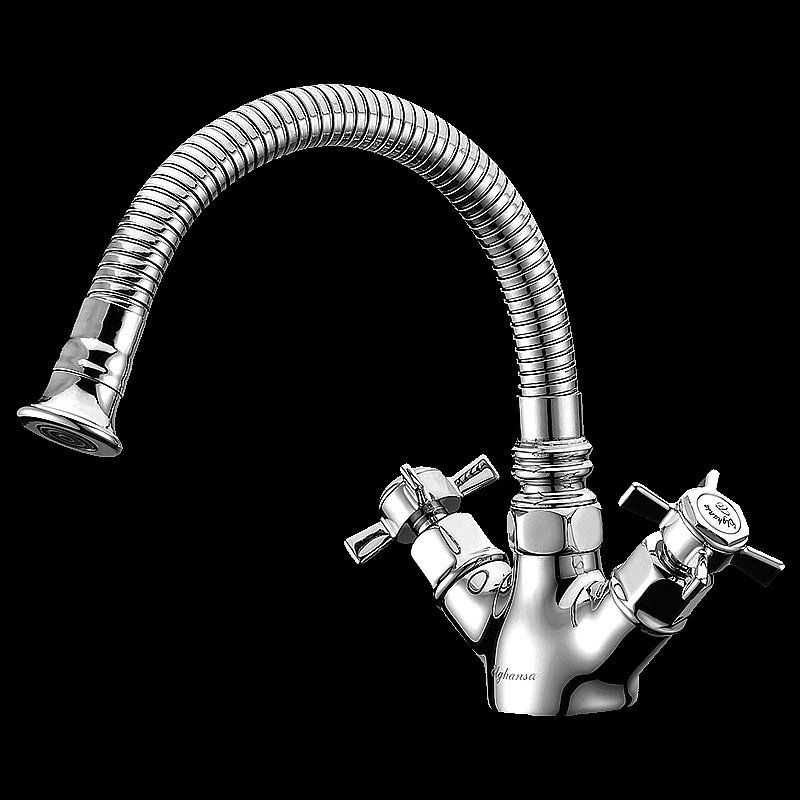 Смеситель для раковины Elghansa Praktic chrome 19B2660 хром купить в интернет-магазине сантехники Sanbest