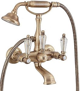 Смеситель для ванны Cezares DIAMOND-VD-02-Sw бронза купить в интернет-магазине сантехники Sanbest