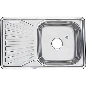 Мойка кухонная с сифоном Melana 217 t (*10) купить в интернет-магазине сантехники Sanbest