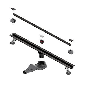 Душевой трап RGW SDR-50B 76215060-04 60 черный купить в интернет-магазине Sanbest