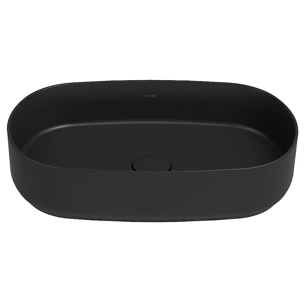 Раковина ISVEA Infinity 55 10NF65055SV-2N черный матовый купить в интернет-магазине Sanbest