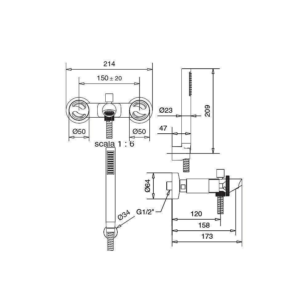 Смеситель для ванны Migliore Reversa 28212 золото купить в интернет-магазине сантехники Sanbest