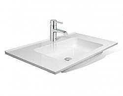 Раковина Эстет Каре 90 белая купить в интернет-магазине сантехники Sanbest