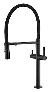 Смеситель для кухни Boheme Uno 115-B черный матовый купить в интернет-магазине сантехники Sanbest