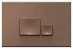 Кнопка для инсталляции ISVEA Axis Piazza 54MJ0105I коричневая матовая купить в интернет-магазине сантехники Sanbest